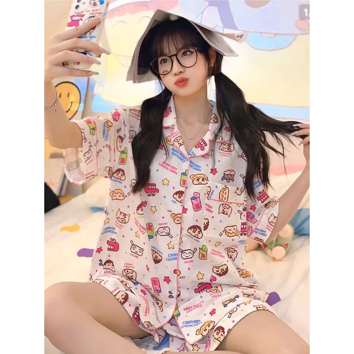 Bộ đồ ngủ pijama mặc cho nữ CỘC ĐÙI THƯỜNG ,Đồ ngủ nữ,Đồ bộ mặc nhà,sét bộ pijama mặc nhà <3 Chuyên sỉ pizama