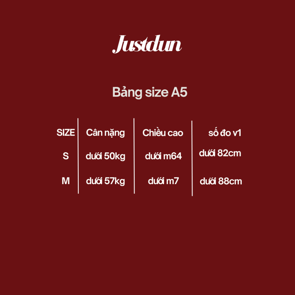 Áo thun cổ tim chất cotton basic thanh lịch form rộng Justdun A5