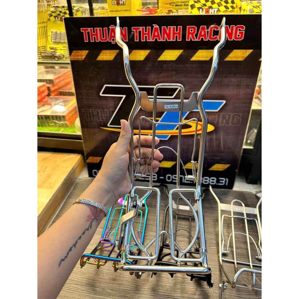 Baga giữa Sport inox 10ly , satria 2 thì , Xipo , RGV