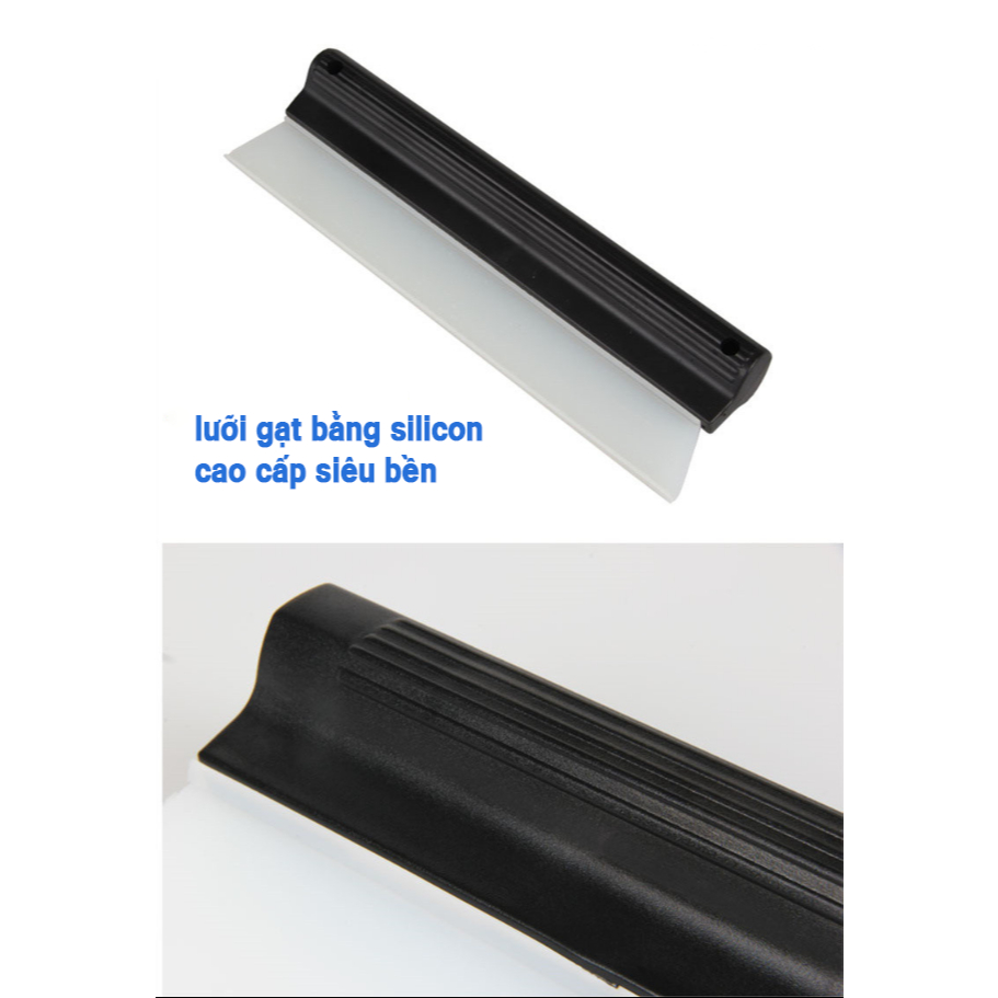 Tay gạt nước silicon chuyên dụng rửa kính ô tô PICAUTO, chất liệu nhựa ABS + silicon cao cấp, thiết kế công thái học