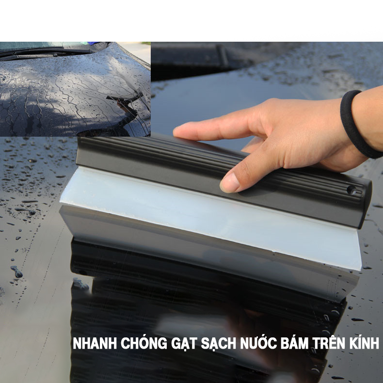 Tay gạt nước silicon chuyên dụng rửa kính ô tô PICAUTO, chất liệu nhựa ABS + silicon cao cấp, thiết kế công thái học