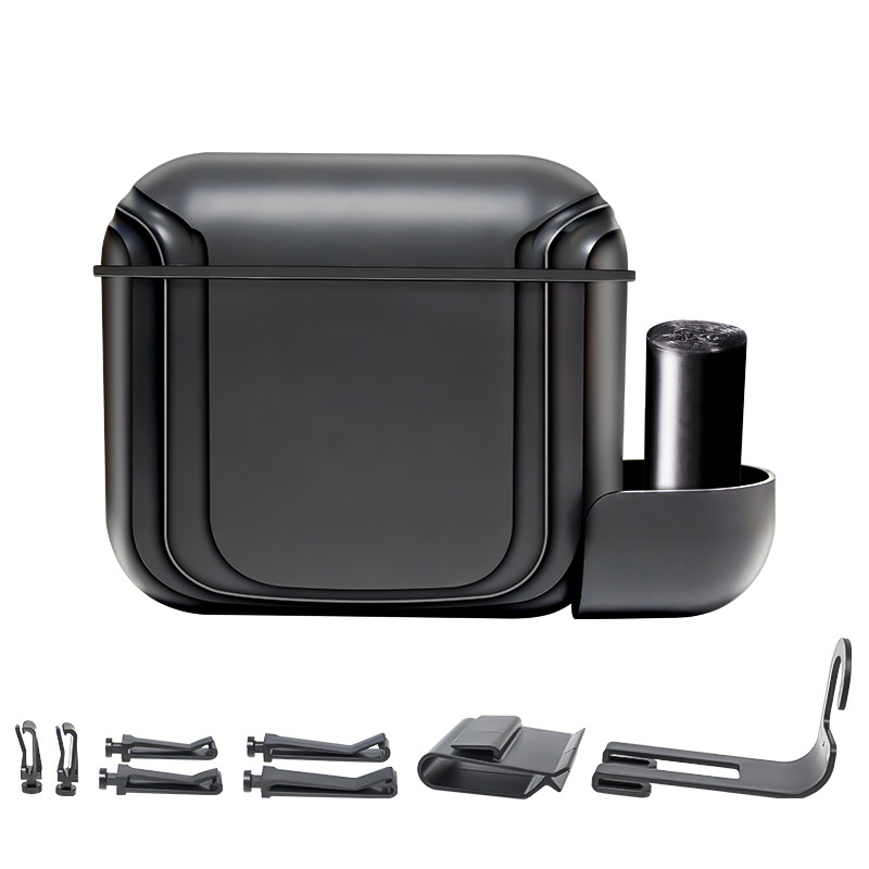 Thùng rác mini cho ô tô PICAUTO, chất liệu nhựa ABS cao cấp, cắp gập tự động ngăn mùi khó chịu