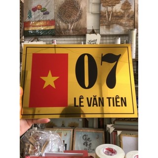 Bảng số nhà, biển số nhà, bảng phòng ban, hộ kinh doanh, bảng phòng chức năng - in theo yêu cầu in UV trực tiếp sắc nét
