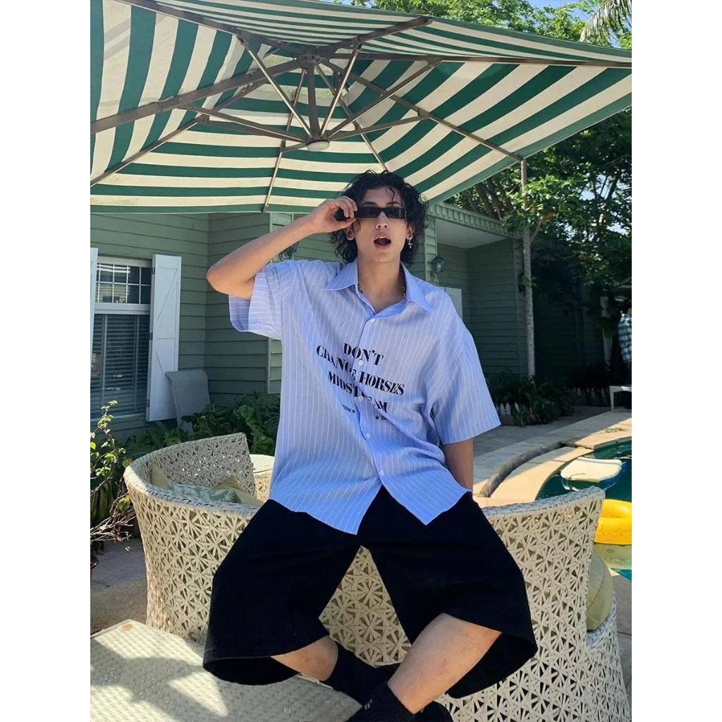Áo Sơ mi Tay lở MIDSTREAM Kate Silk ICVCVNI Unisex