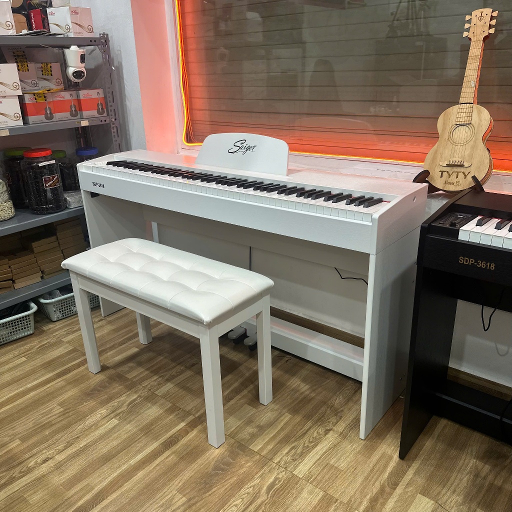 Đàn Piano Điện Saiger model SDP-3618 đủ 88 phím búa nặng như đàn cơ