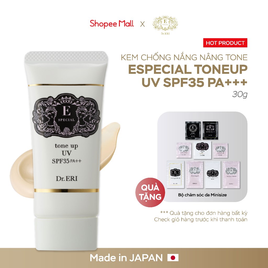 Kem Chống Nắng E-SPECIAL TONEUP UV SPF35 PA+++ Màng Lọc Phổ Rộng Nâng Tone Và Che Khuyết Điểm 30G [NHẬP KHẨU NHẬT BẢN]