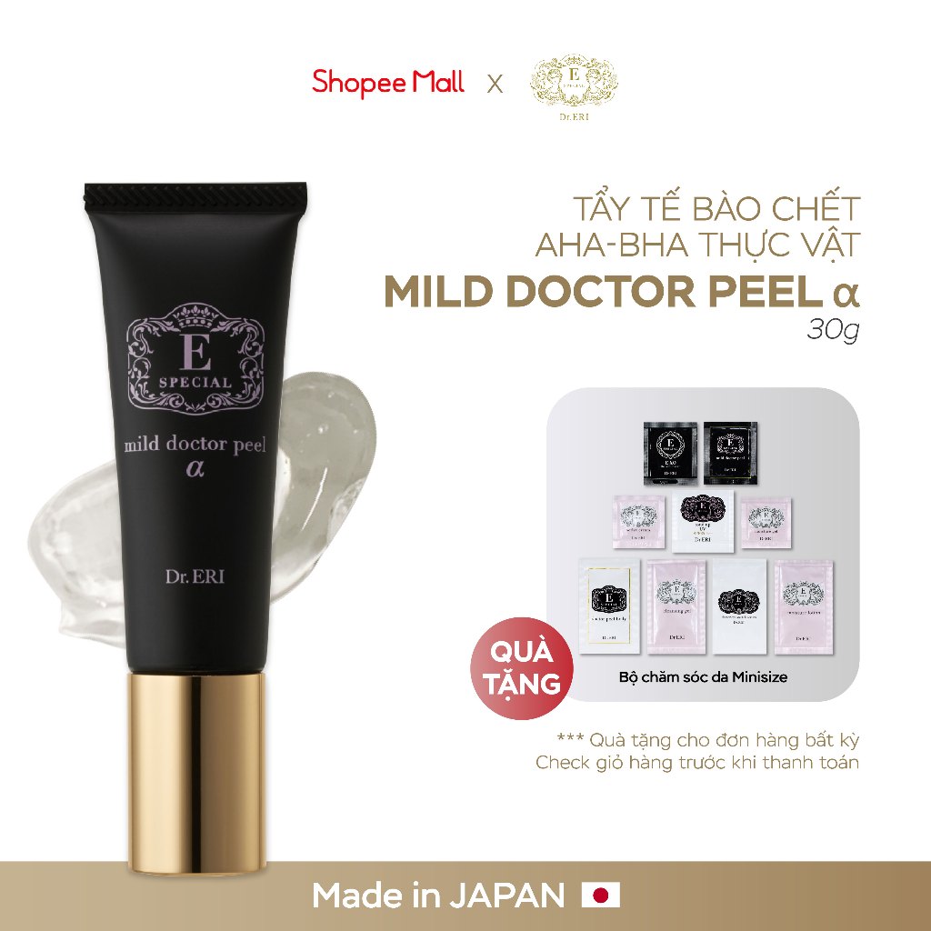 Tẩy Tế Bào Chết α AHA-BHAE-SPECIAL MILD DOCTOR PEEL Làm Sạch Bề Mặt Loại Bỏ Tình Trạng Da Xỉn Màu Thô Ráp 30G