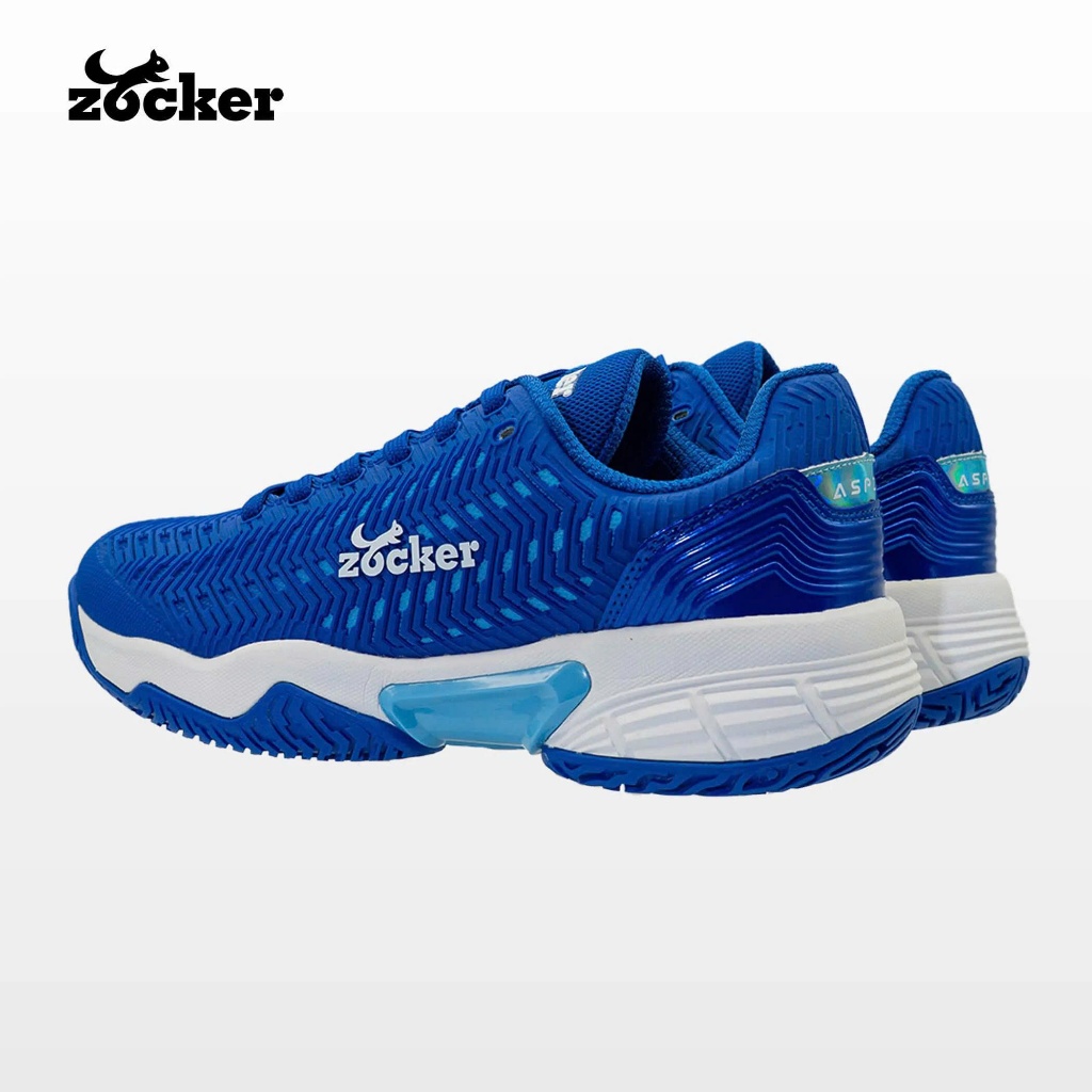 (Tăng Size) Giày Zocker Pickleball ASPIRE Chính Hãng (Tặng bình xịt khử mùi + tất đệt kim)
