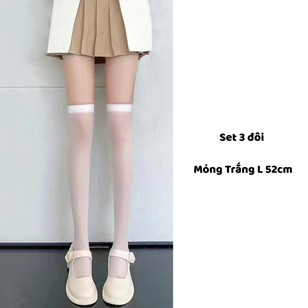 Set 2đ Mỏng Trắng L