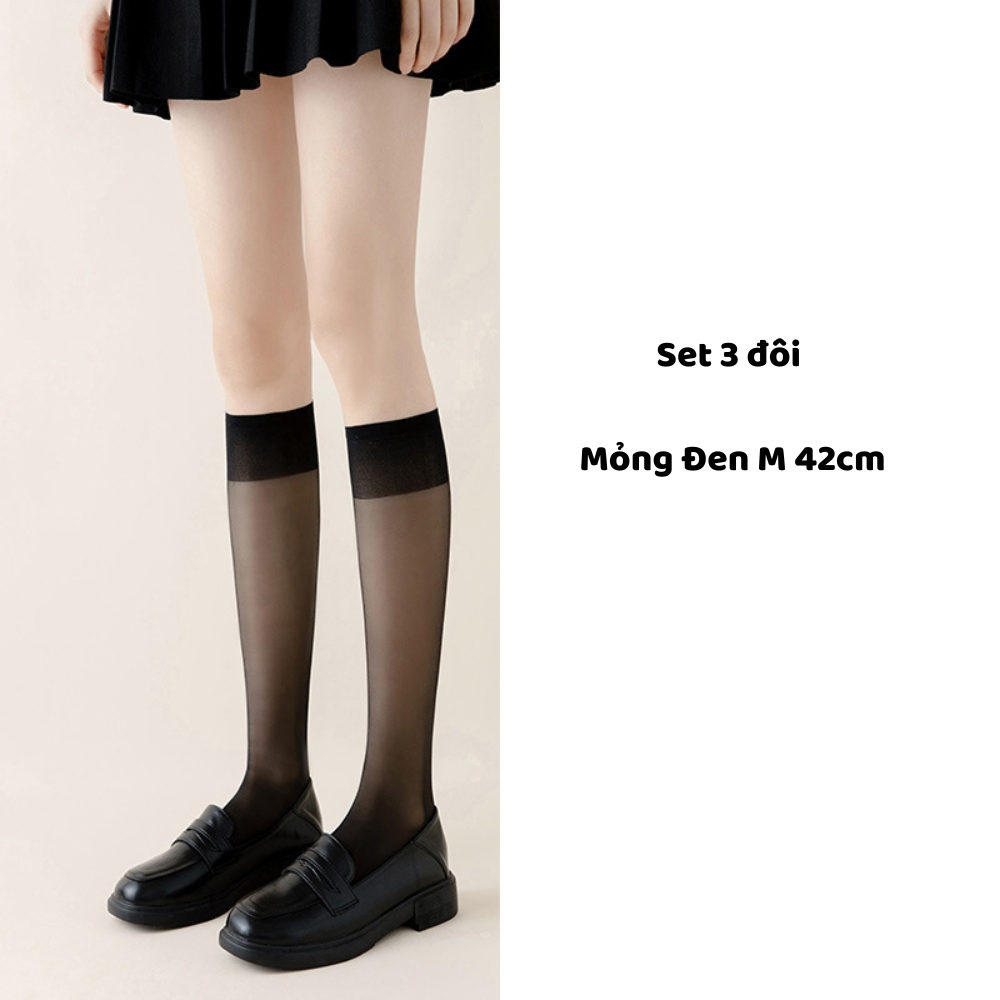Set 3đ Mỏng Đen M