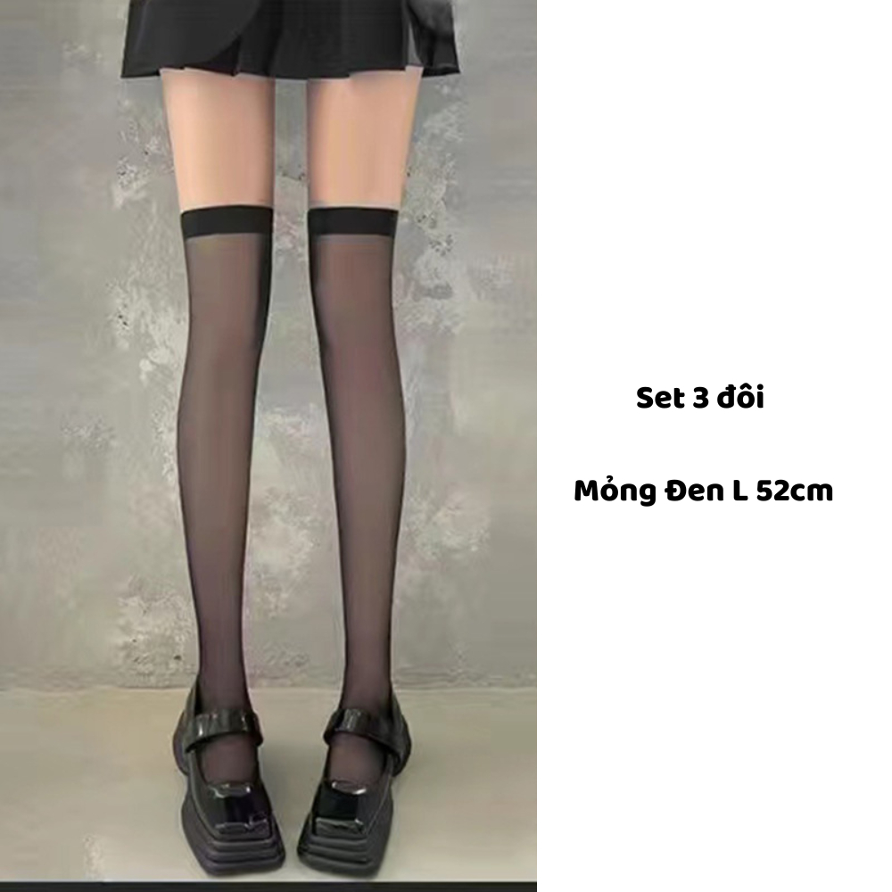 Set 2đ Mỏng Đen L