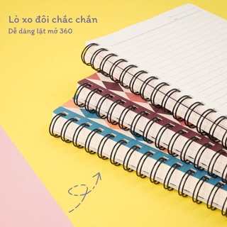 Sổ Lò Xo B5/A5 Kẻ Ngang Classmate 200 Trang 100gsm Bìa Qủa Trám, Sổ Tay Ghi Chép, Viết Nhật Ký, Planner, Sổ Ghi Chép