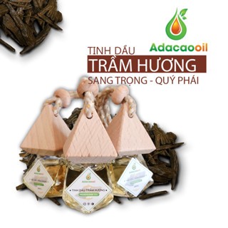 Tinh dầu thơm treo xe ô tô Adacaooil, nhiều hương tự chọn, có kiểm định COA, MSDS