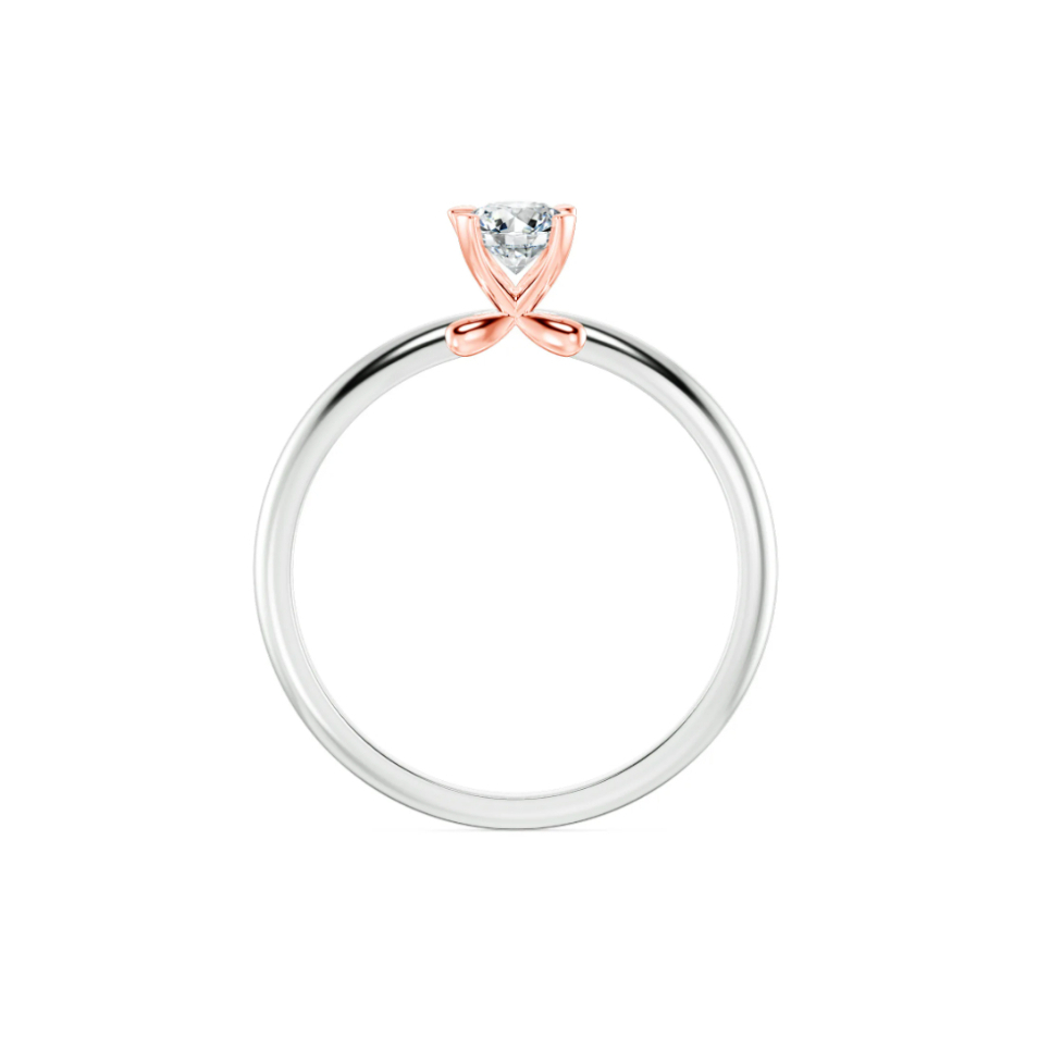 [CHAT TRƯỚC KHI ĐẶT] Nhẫn Cầu Hôn Tierra Lovely Kiss BCH7110 Vàng 10K 14K 18K Đính Đá CZ Thiết Kế Chấu Nơ Nhẹ Nhàng