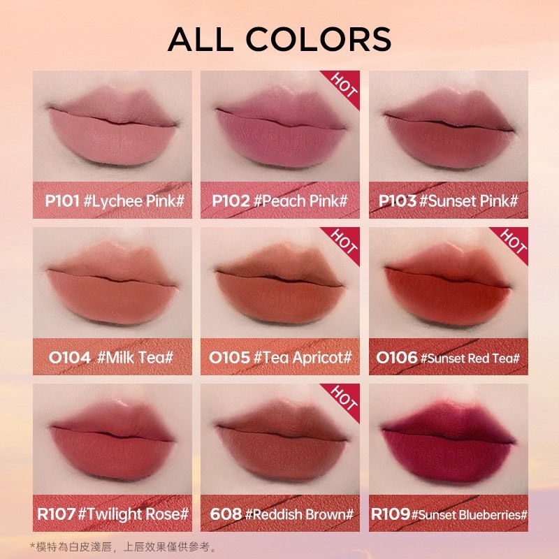 COLORKEY Son Môi Lip Mousse Lip Mud Màu Nhung Mờ Xinh Xắn 2g | NHÍM HOUSE
