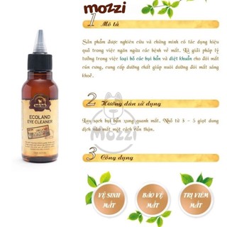 Dung dịch nhỏ mắt Budle'Budle Chai 120ml cho chó