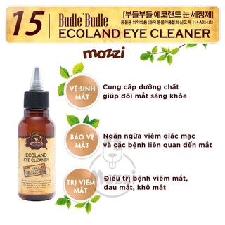 Dung dịch nhỏ mắt Budle'Budle Chai 120ml cho chó