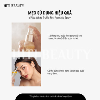 Serum Dạng Xịt Khoáng d'Alba White Truffle First Aromatic Spray