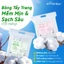 Bông Tẩy Trang SẠCH SÂU ReGentox Túi Zip 720 Miếng/Túi Bông Tự Nhiên Không Pha Mềm Mịn Cho Da