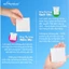 Bông Tẩy Trang SẠCH SÂU ReGentox Túi Zip 720 Miếng/Túi Bông Tự Nhiên Không Pha Mềm Mịn Cho Da