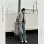 Quần Jean Nam Ống Suông Đứng Retro Blue Wash Vintage WN PRIME, Quần Bò Nam Nữ Suông Rộng Có BigSize