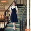 Đầm thiết kế BEMINE cổ đức phối xếp ly giả yếm dáng chữ A phù hợp đi làm, đi chơi-MT10087