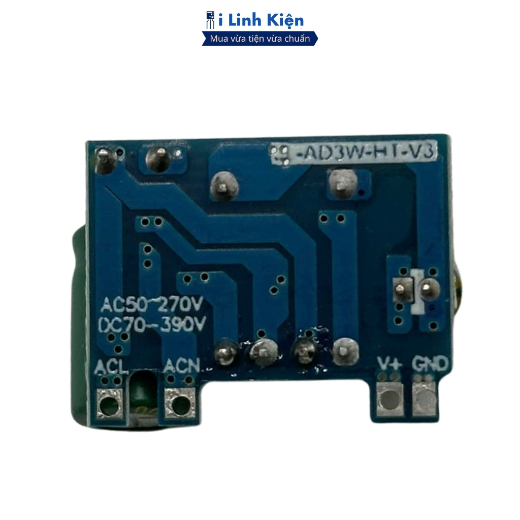 Module nguồn AC 220V sang DC 12V 300mA chất lượng tốt ILinhkien