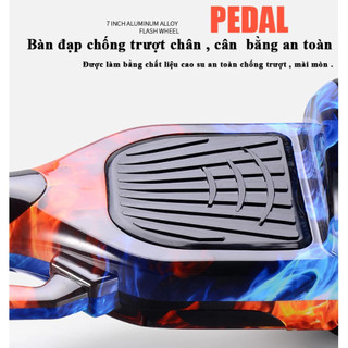 Xe Điện Cân Bằng 2 Bánh Lớn 6.5 inch, Tặng Miếng Bảo Vệ, Dành Cho Người Lớn Và Trẻ Em, BH 24 tháng