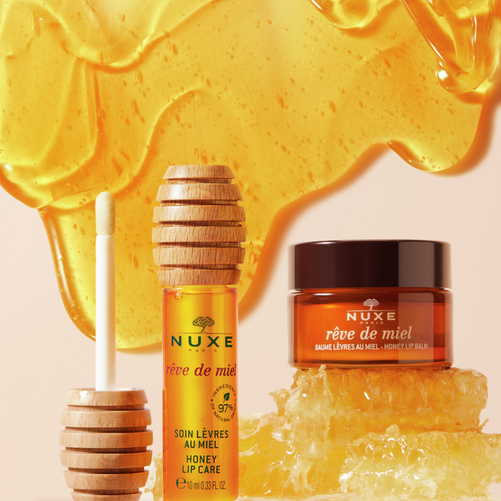 Dầu dưỡng môi Nuxe Rêve de Miel Honey Lip Care 10ml