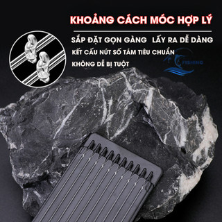 [KM] Lưỡi Câu Cá Đôi Buộc có trước Nghạnh Sắc Bén Và trọng tải Tốt Chuyên Câu Đài LC22 [SF3]