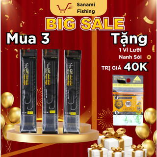 [KM] Lưỡi Câu Cá Đôi Buộc có trước Nghạnh Sắc Bén Và trọng tải Tốt Chuyên Câu Đài LC22 [SF3]