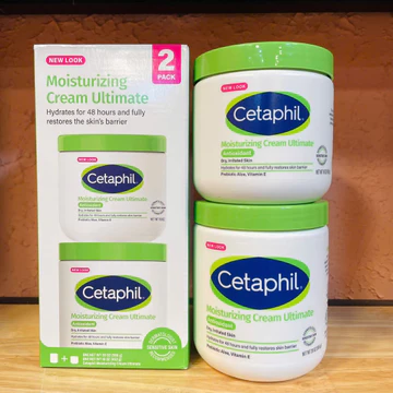 [Mẫu Mới] Set 2 Kem Dưỡng ẩm Cetaphil Moisturizing Cream 566g làm mềm da toàn thân Cetaphil Body