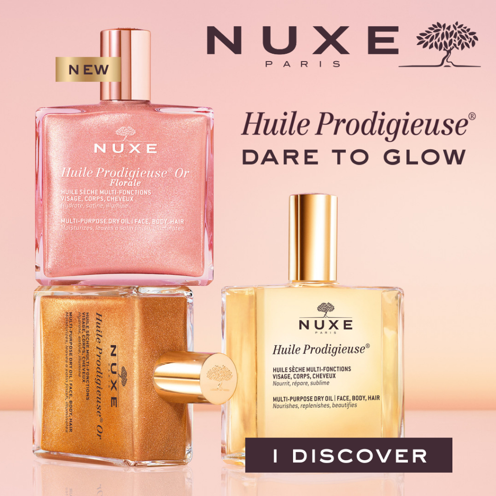 Combo Dầu dưỡng hương hoa Nuxe Huile Prodigieuse Florale Multi-Purpose Dry Oil 50ml & Or Florale 50ml