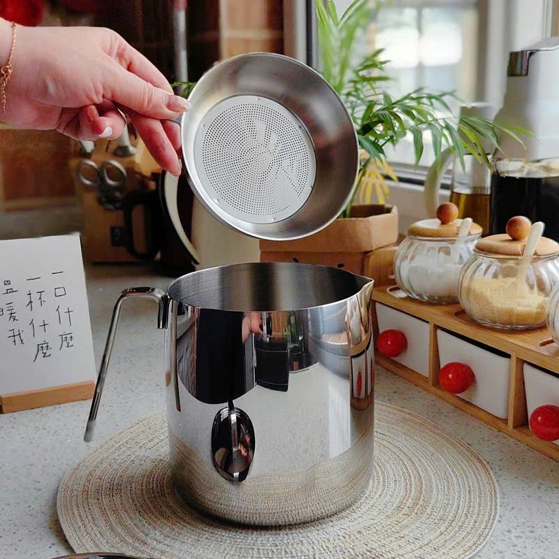 Ca Lọc Dầu Chockmen 2 Lít Kèm Nắp