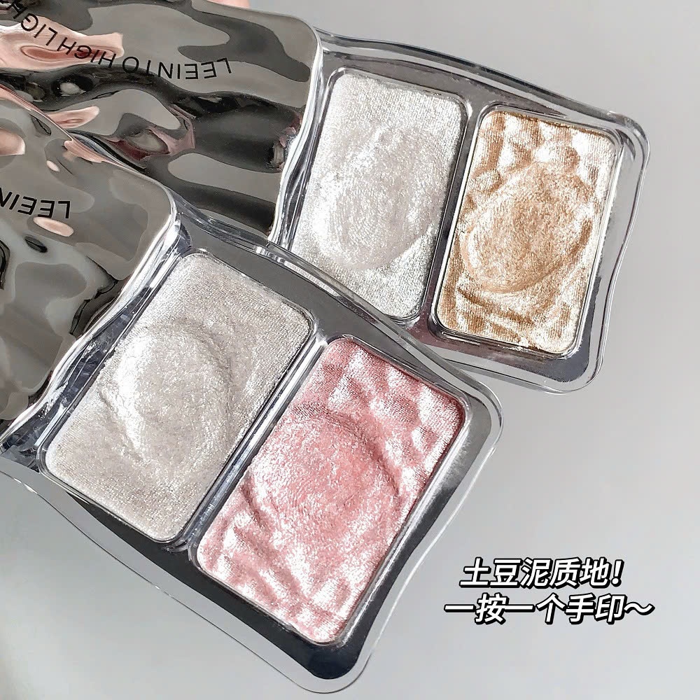 LEE INTO Nhũ bắt sáng highlight 2 ngăn lấp lánh 2g | NHÍM HOUSE