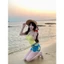 Sé BiKiNi t áo ren hai lớp có mút ngực dày dặn BRA ỐNG VÁY HOA in 3d chuẩn hình có lót quần đầy đủ cao cấp