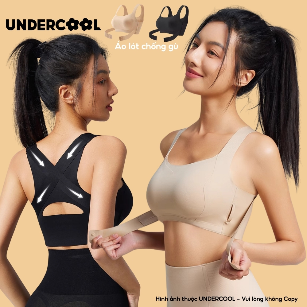 Áo Lót Nữ Chống Gù Lưng UNDERCOOL Định Hình Vòng 1, Nâng Đỡ Ngực Tập Gym Yoga , Công Thái Học, Chống Xệ Ngực K31 - AL77