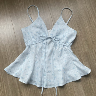 KAMEE | Áo hai dây linen form xoè nhẹ mặc nhiều kiểu, dễ phối đồ | BYMINTT