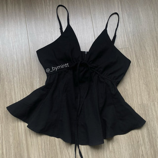 KAMEE | Áo hai dây linen form xoè nhẹ mặc nhiều kiểu, dễ phối đồ | BYMINTT
