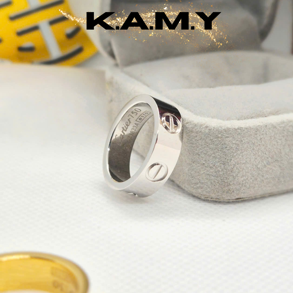 Nhẫn Cặp Nam Nữ Basic – Chất Liệu Bền Đẹp, Không Đen, Không Gỉ - Phụ kiện couple đẹp sang trọng