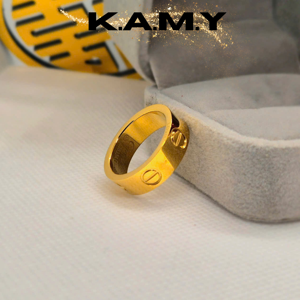 Nhẫn Cặp Nam Nữ Basic – Chất Liệu Bền Đẹp, Không Đen, Không Gỉ - Phụ kiện couple đẹp sang trọng