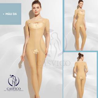 Body suite định hình toàn thân dài 1/2 tay, full chân BS13