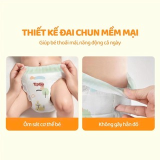 Tã/Bỉm Quần Dán Em Bé TOPGIA  Hỗ Trợ Kháng Khuẩn, Chống Tràn,Thấm Hút Tốt Khô Thoáng Cả Ngày