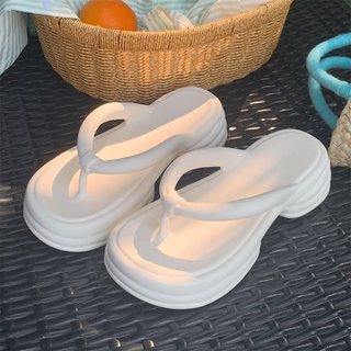 Dép đi biển, dép kẹp nữ XIXITIAO [mẫu 2025] đế cao 5cm Mita dễ thương DK-07