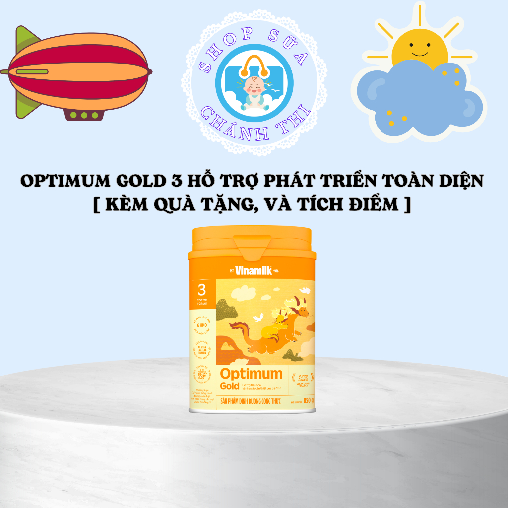 Optimum Gold 3, Sữa Optimum Gold 3 Hỗ Trợ Tăng Chiều Cao và Tăng Cân ...