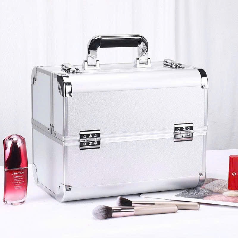 Cốp mỹ phẩm nhôm đựng phụ kiện nail, nối mi đồ makeup tiện lợi | NHÍM HOUSE