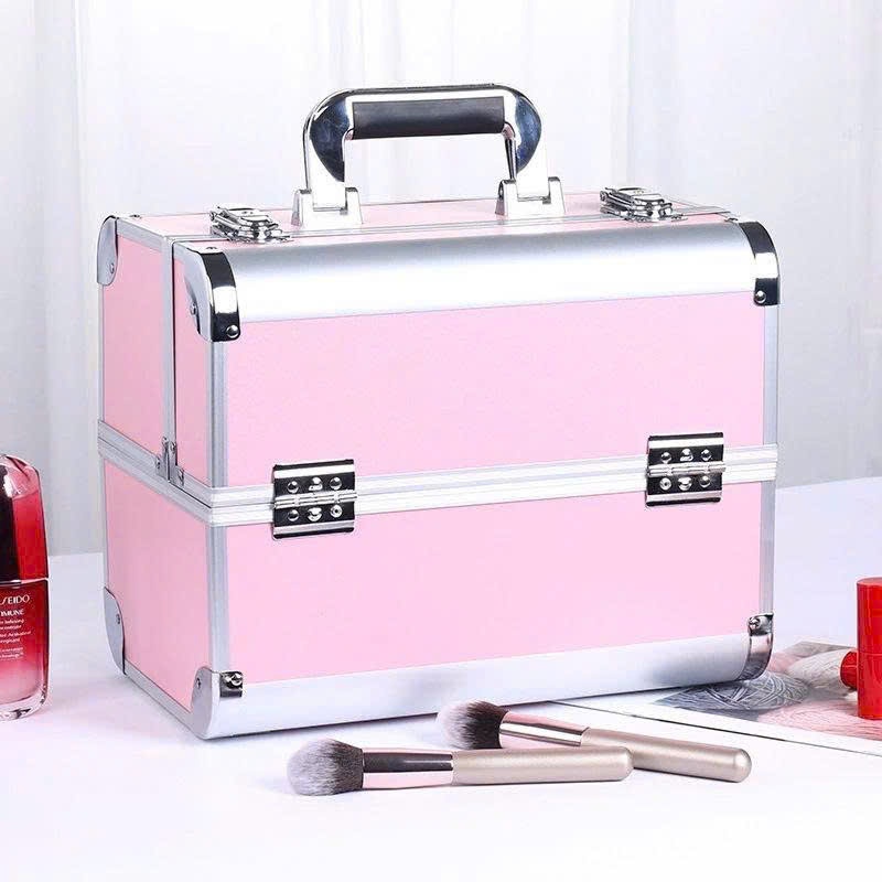 Cốp mỹ phẩm nhôm đựng phụ kiện nail, nối mi đồ makeup tiện lợi | NHÍM HOUSE