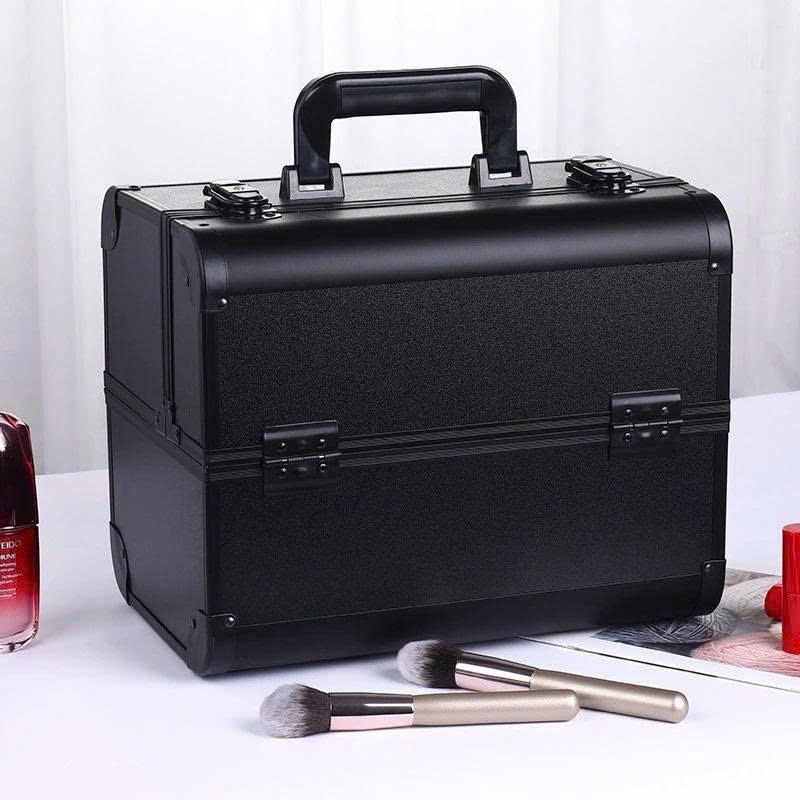 Cốp mỹ phẩm nhôm đựng phụ kiện nail, nối mi đồ makeup tiện lợi | NHÍM HOUSE