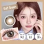 🏆Magister Kính Áp Tròng Blush Girl Bộ truyện Cặp 6 tháng Glacier Blue lens kính mềm Buff Brown 14.2MM độ cận từ 0-6