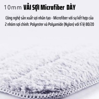 Bông Lau Thay Thế Cây Lau Nhà Tự Vắt Bản Nhôm Cao Cấp UFORU [Mã UF682] Kích Thước 42x12cm - UFM706